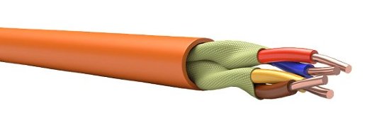 Кабель для систем ОПС и СОУЭ огнестойкий, не поддерживающий горения, неэкранированный СПКБ-Техно КПССнг(А)-FRLS 2х2х1,0 (СПКБ-Техно)