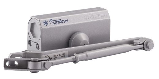 Доводчик дверной NORA-M НОРА-М №2S F (серый)