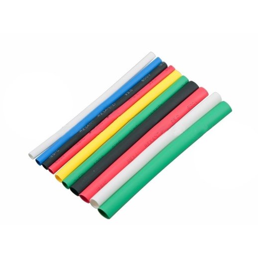 Термоусаживаемая трубка Rexant Набор термоусадочных трубок № 1 (АВТО) уп 10шт (29-0101)