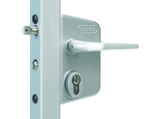Замок механический для калиток Locinox LAKQ4040 U2L (цвет: ZILV, серебро)