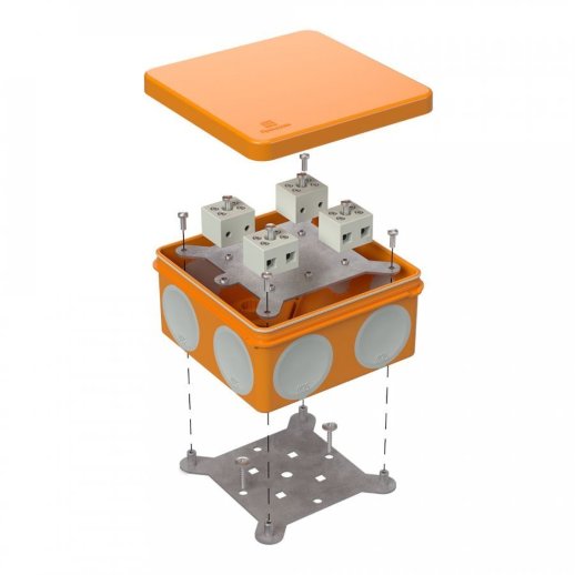 Коробка огнестойкая 100х100х50 (60-0300-FR2.5-8)