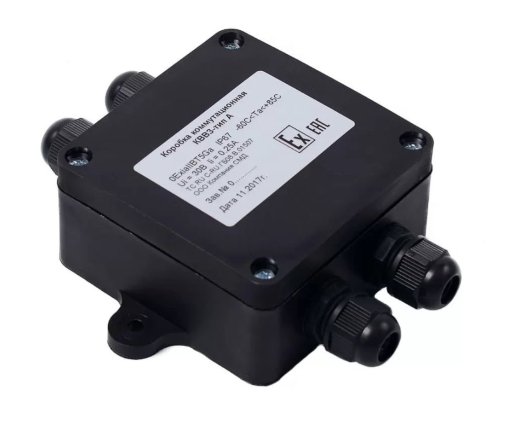 Коробка коммутационная взрывозащищённая Компания СМД КВВЗ-тип А-4 (1ExeIIBT5Gb)