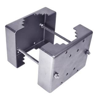 Адаптер крепления на столб из нержавеющей стали (D110-150 мм, &gt,150 мм по спец. заказу) Эридан АК-С