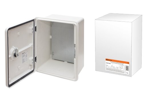 Бокс пластиковый антивандальный TDM ЕLECTRIC ЩПМП-0-2, GRP, IP65, IK10, 300х250х170