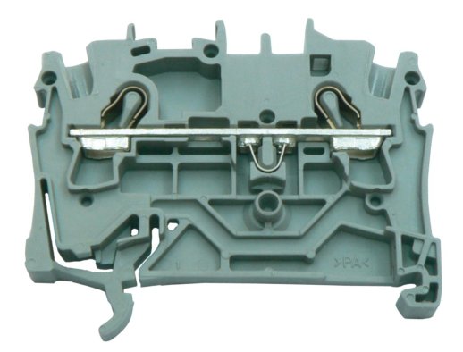 Клемма проходная на DIN рейку WAGO WAGO 2002-1201 клемма 2-х проводная