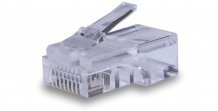 Разъем RJ-45 SUPRLAN Коннекторы 8P8C UTP Cat.5e 3U (RJ-45) (100шт) (10-0205)
