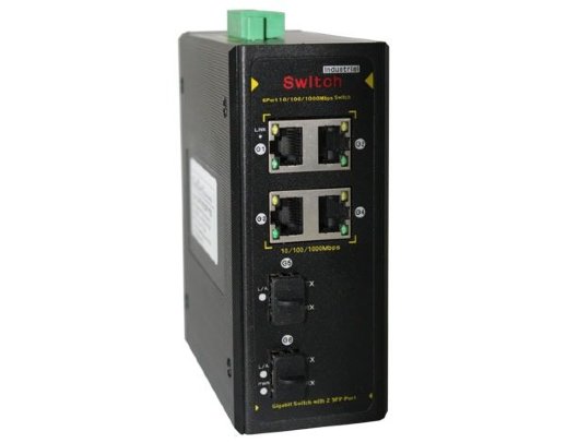 Коммутатор 4-портовый Gigabit Ethernet ComOnyx CO-PF-4G2SFP-P504