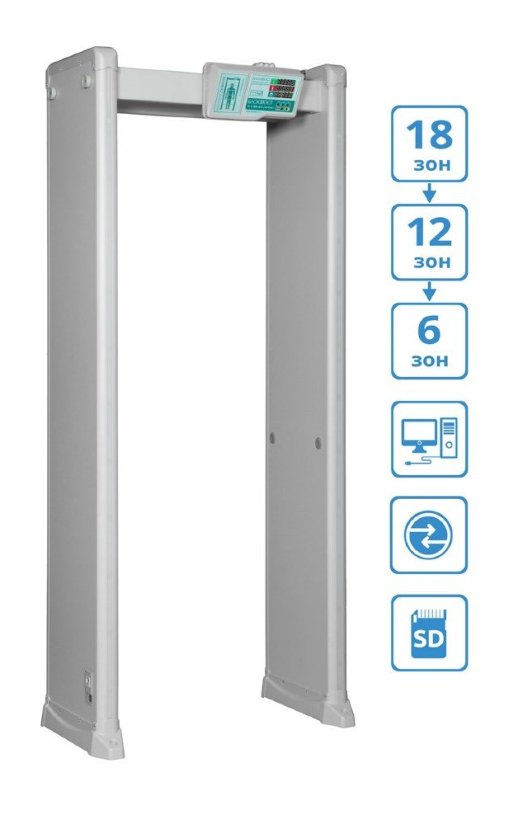 Металлодетектор арочный ИРА-ПРОМ Блокпост РС Z 1800 MK (18/12/6)