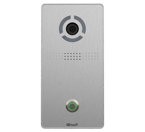 Вызывная панель IP-домофона BAS-IP AV-04SD SILVER