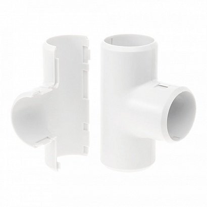 Тройник Промрукав Тройник разборный белый D=16 (Промрукав) (PR.07316б)