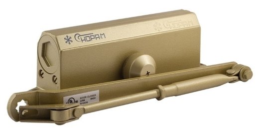 Доводчик дверной NORA-M НОРА-М №4S (золото)