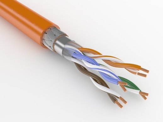 Кабель «витая пара» (LAN) для структурированных систем связи Паритет ParLan Patch SF/UTP Cat5e 4х2х0,60 ZH нг(А)-HF