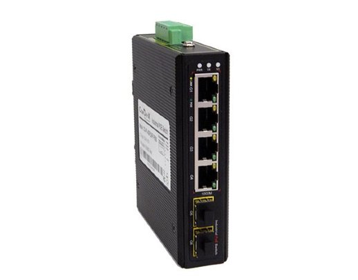 Коммутатор 4-портовый Gigabit Ethernet с PoE ComOnyx CO-PF-4GP2SFP-P505