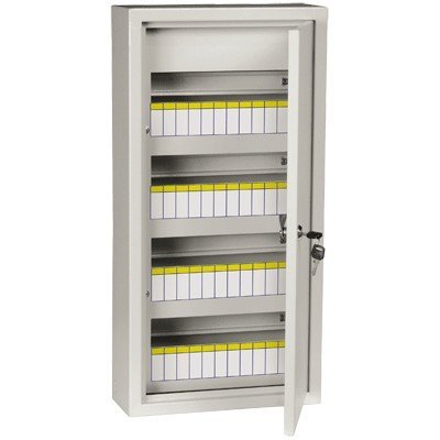 Щит распределительный навесной с замком IEK ЩРн-48з-1 36 УХЛ3 IP31 (MKM14-N-48-31-Z)