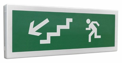 Оповещатель световой радиоканальный Болид С2000Р-ОСТ исп.09 (Человек влево-вниз)