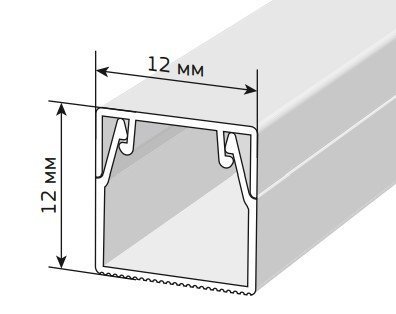 Короб IEK Короб 12х12 ЭЛЕКОР (CKK10-012-012-1-K01)