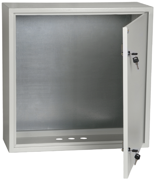 Шкаф металлический с монтажной платой IEK ЩМП-6.6.2-0 36 УХЛ3 IP31, 600x600x250 (YKM40-662-31)