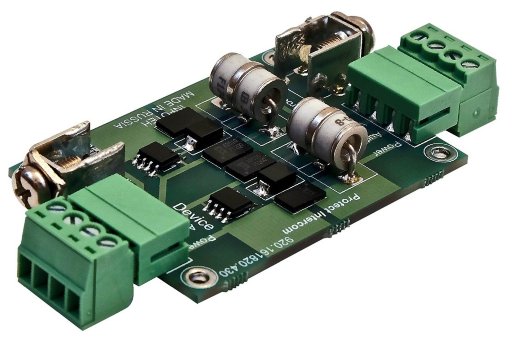 Грозозащита для видеодомофона Инфотех AVT-Protect Intercom