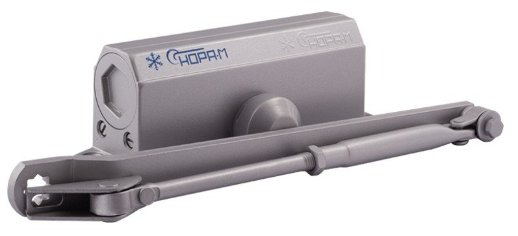 Доводчик дверной NORA-M НОРА-М №3S бол. F (серый)