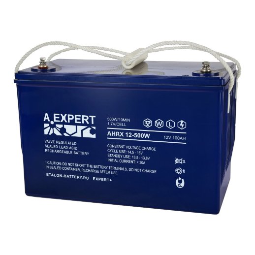 Аккумулятор герметичный свинцово-кислотный ETALON ETALON A.EXPERT AHRX 12-500W