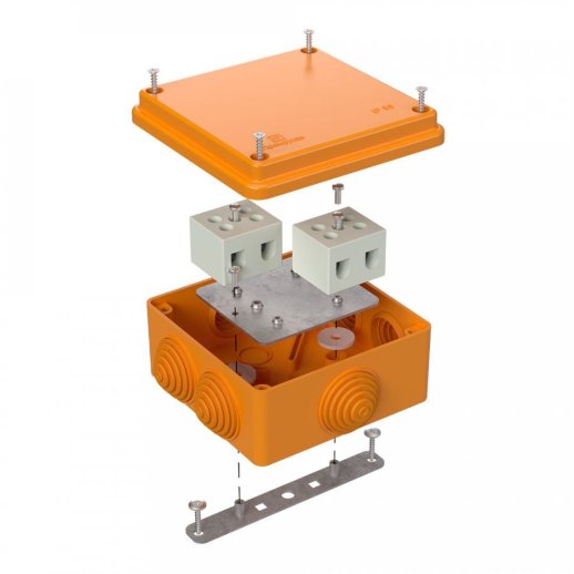 Коробка огнестойкая 100х100х50 для о/п (40-0300-FR10.0-4)