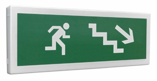 Оповещатель световой радиоканальный Болид С2000Р-ОСТ исп.10 (Человек вправо-вниз)