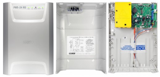 Источник питания резервированный Болид РИП-24 исп. 51 (РИП-24-2/7П1-Р-RS)