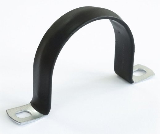 Скоба металлическая двухлапковая с полимерным покрытием СМД-П 48-50 (50 шт) (PR08.6021)