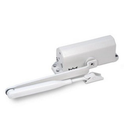 Доводчик для дверей весом до 50 кг, двухскоростной dormakaba TS-77 EN2 (50кг) (белый)