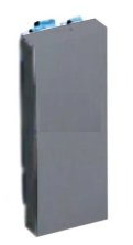 Заглушка 45х22,5мм, серебристый металлик, LK45 (855103)