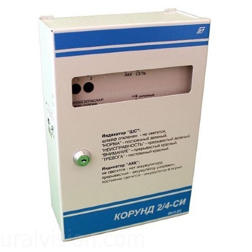 Прибор приемно-контрольный охранно-пожарный взрывозащищенный Специнформатика-СИ Корунд 2/4-СИ (2 шл.) с функцией КЦЦ