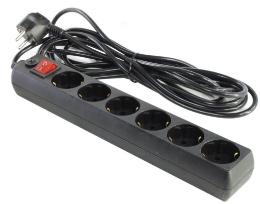 Удлинитель силовой 5bites SP6B-150