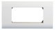 Лицевая панель 80х148 мм для 4-х модулей 45х22.5 мм Hyperline FP-2M45-1-WH