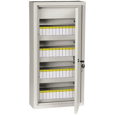 Щит распределительный навесной с замком IEK ЩРн-48з-0 У2 IP54 (MKM11-N-48-54-Z)