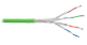 Кабель «витая пара» (LAN) для структурированных систем связи NIKOLAN S/FTP, 4pair, Cat7, Solid, In, LSZH (4365C-LG)