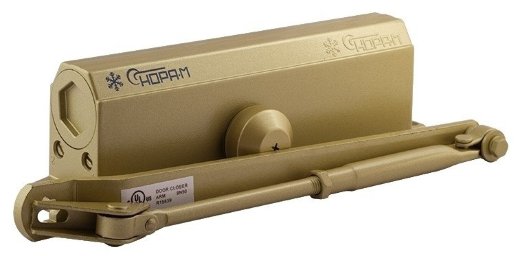 Доводчик дверной NORA-M НОРА-М №5S (золото)