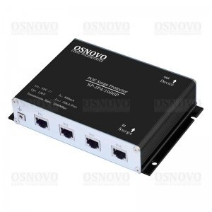 Устройство грозозащиты цепей Ethernet OSNOVO SP-IP4/1000P