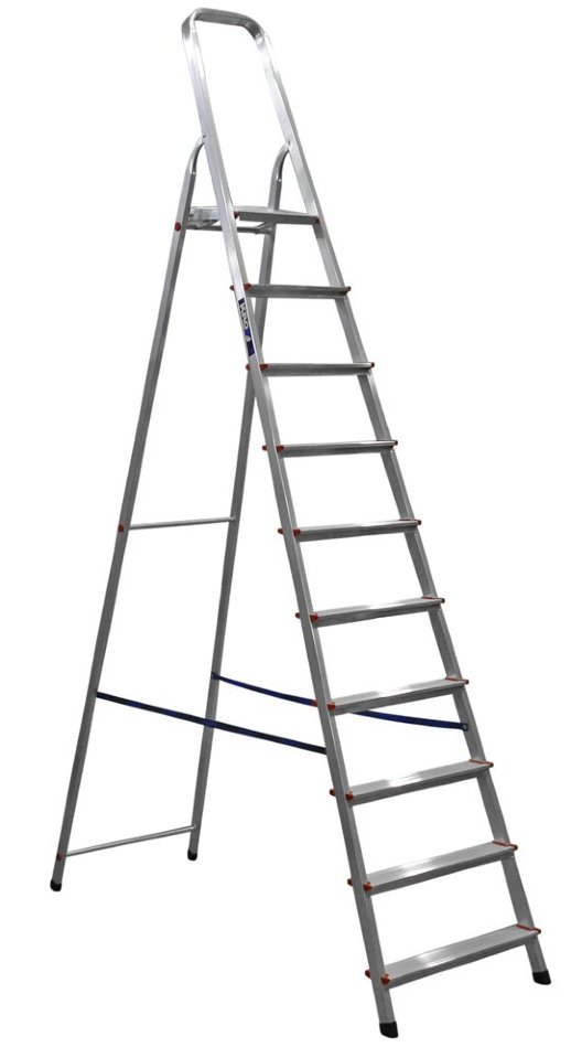 Лестница Алюмет Стремянка 8-и ступенчатая (AM708)