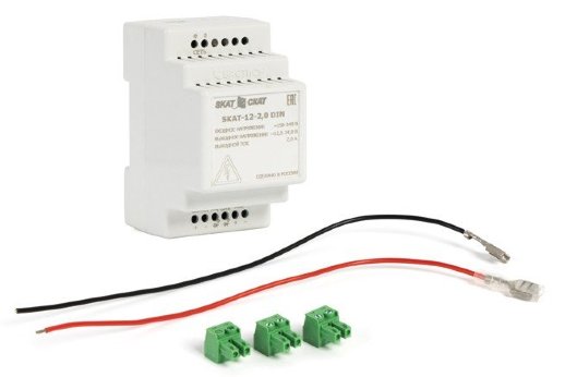 Источник вторичного электропитания резервированный Бастион SKAT-12-2.0 DIN (596)