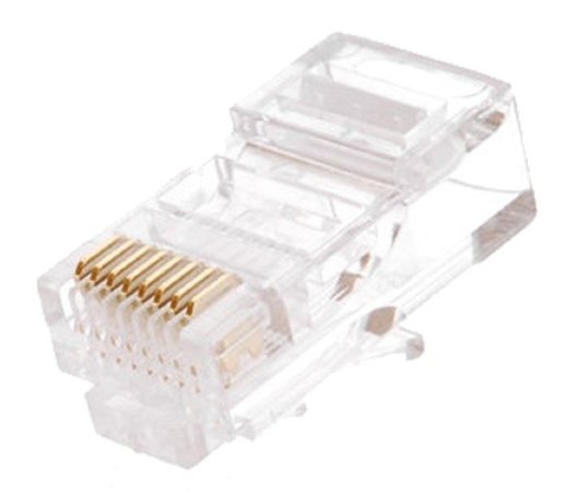 Разъем RJ-45 NETLAN EC-UP8P8C-6-003-TR-500 (500 шт)