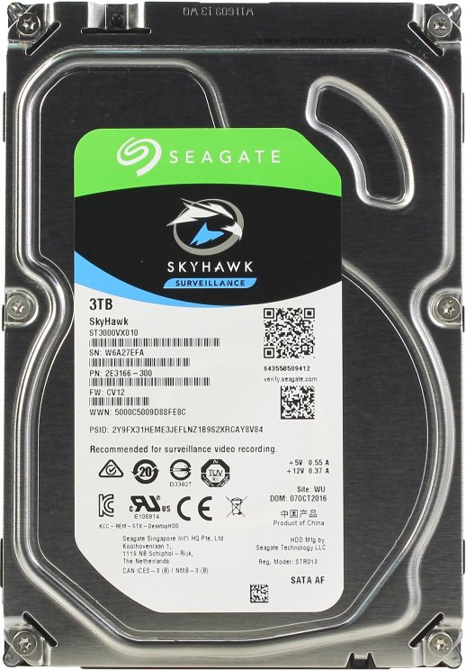 HDD 3000 GB (3 TB) SATA-III SkyHawk (ST3000VX010)