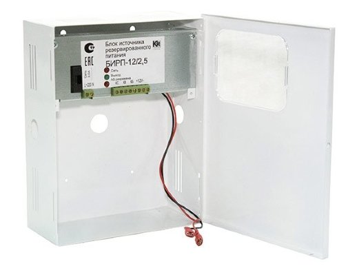 Источник вторичного электропитания резервированный К-Инженеринг БИРП-12/2,5 (7 Ач) для СКУД