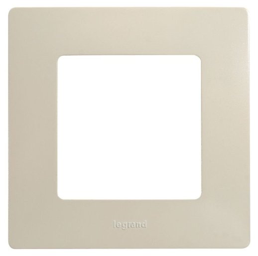 Рамка LegranD Рамка 1 пост ETIKA, слоновая кость (672511)