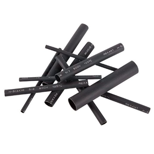 Термоусаживаемая трубка Rexant Набор термоусадочных трубок № 7 (КЛЕЕВОЙ) уп 7шт (29-0107)