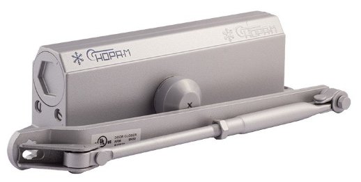 Доводчик дверной NORA-M НОРА-М №5S (серебро)