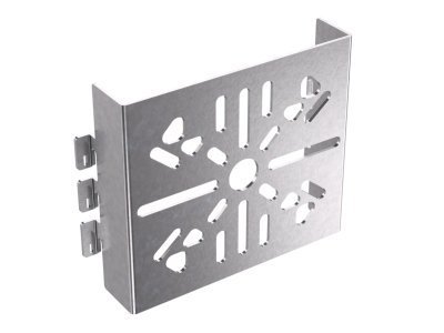 Увеличенная монтажная плата ДКС Увеличенная монтажная плата 130х145 перфорированная (FC37313)