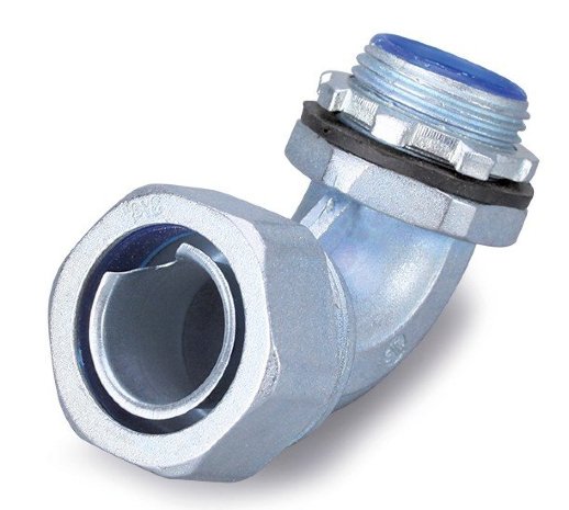 Муфта вводная для металлорукава ВМ(90)-20 (РКн(90)-20 (3/4'), гайка под рожковый ключ) (PR08.3005)