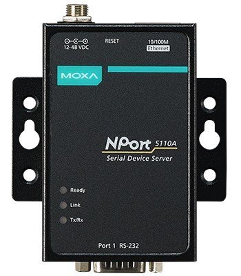1-портовый асинхронный сервер MOXA NPort 5110A