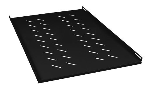 Полка 19" CABEUS SH-J018-FC-1000-100KG-BK (8625c)