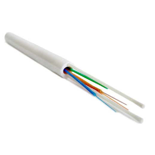 Кабель волоконно-оптический одномодовый Hyperline FO-DPE-IN-9S-8-LSZH-WH